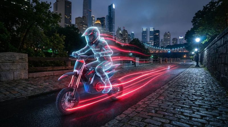 Безопасный питбайк